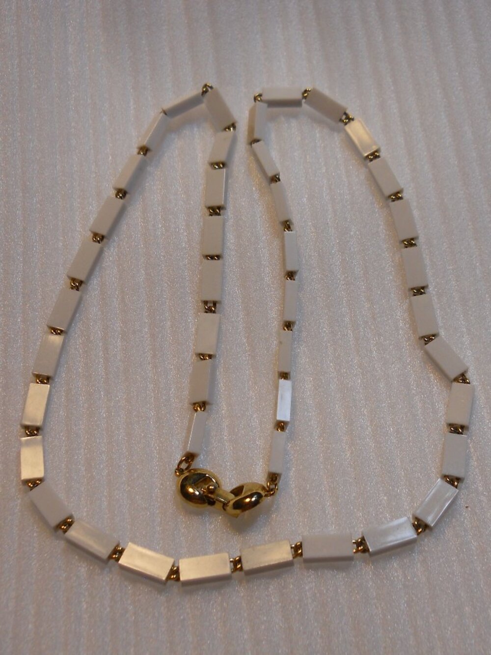 Monet - Rectangular Bead Necklace  730